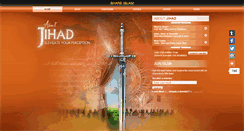 Desktop Screenshot of aboutjihad.com